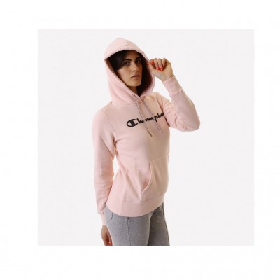 CHAMPION HOODED SWEATSHIRT 113207 PS157 ΡΟΖ