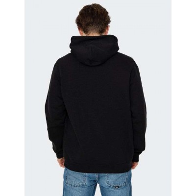 CHAMPION HOODED SWEATSHIRT 219161 KK001 ΜΑΥΡΟ