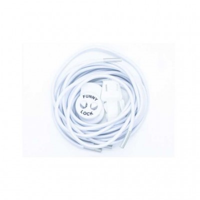 COIMBRA FUNNY LACES ΚΟΡΔΌΝΙΑ ΠΑΠΟΥΤΣΙΏΝ E348000 ΛΕΥΚΟ