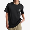 CONVERSE NATURE CENTER T SHIRT 10027346-A01 001 ΜΑΥΡΟ