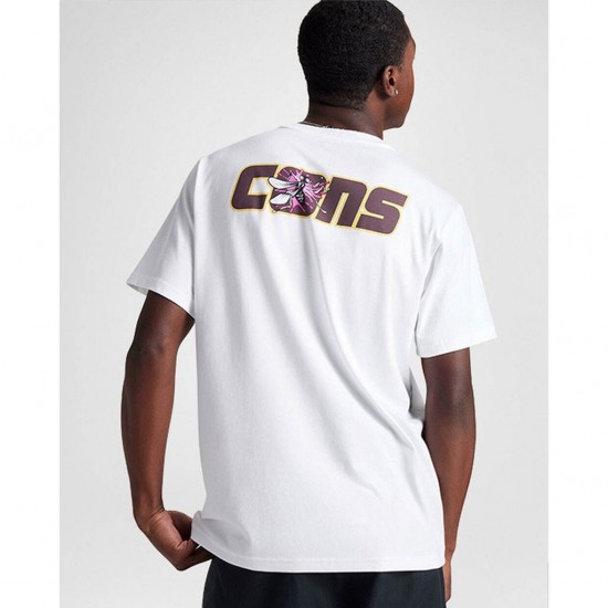 CONVERSE CONS WASP T SHIRT 10027351-A02 102 ΛΕΥΚΟ