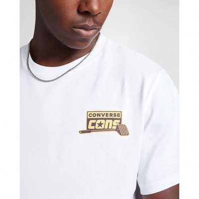 CONVERSE CONS WASP T SHIRT 10027351-A02 102 ΛΕΥΚΟ