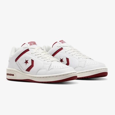 CONVERSE WEAPON A12744C 102 ΛΕΥΚΟ ΚΟΚΚΙΝΟ