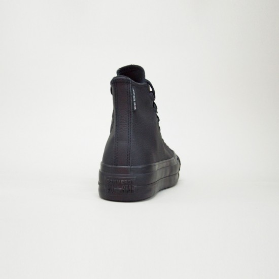 CONVERSE CHUCK TAYLOR ALL STAR LIFT LEATHER A12969C ΜΑΥΡΟ