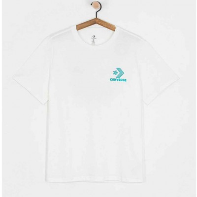 CONVERSE NATURE CENTER T SHIRT 10027346-A02 102 ΛΕΥΚΟ