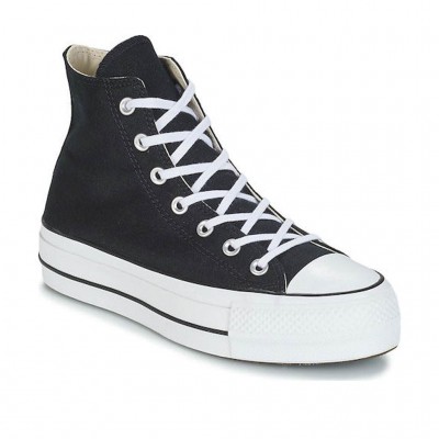 CONVERSE CHUCK TAYLOR ALL STAR MOVE 560845C 001 ΜΑΥΡΟ ΛΕΥΚΟ