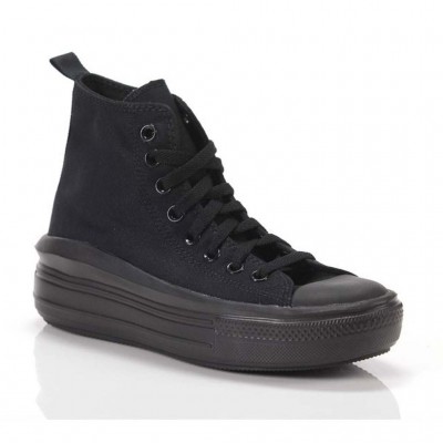 CONVERSE ALL STAR LUGGED A03668 GS ΜΑΥΡΟ