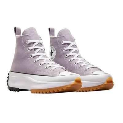 CONVERSES RUN STAR HIKE PLATFORM A10666C 528 ΓΚΡΙ ΛΕΥΚΟ