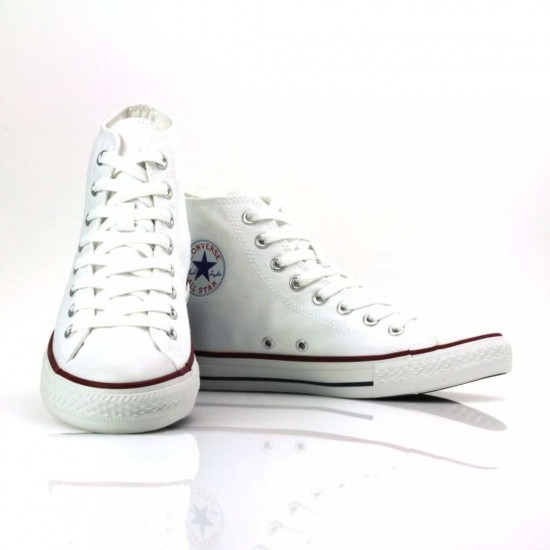 CONVERSE ALL STAR CHUCK TAYLOR HI M7650C 102 ΛΕΥΚΟ