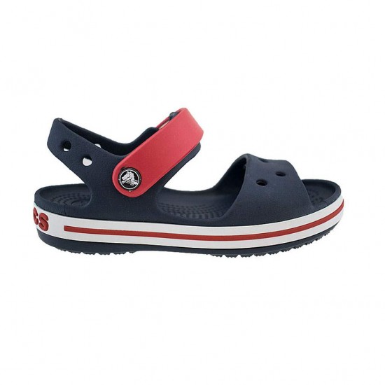 CROCS SANDAL 12856 485  01 ΜΠΛΕ ΚΟΚΚΙΝΟ