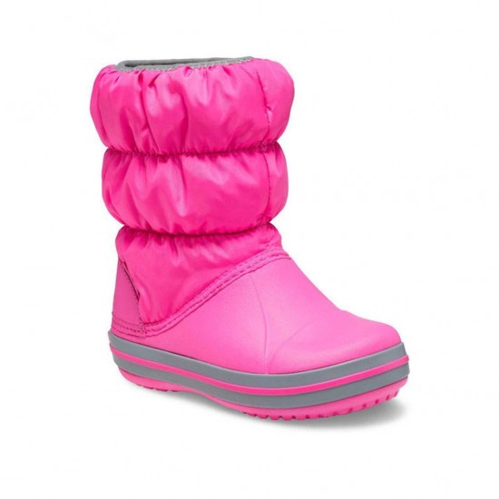 CROCS WINTER PUFF BOOT KIDS 14613 6TR ΦΟΥΞΙΑ