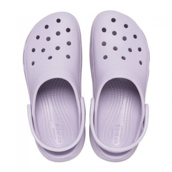 CROCS CLASSIC PLATFORM CLOG 206750 5PS ΜΩΒ