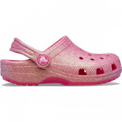 CROCS CLASSIC GLITTER 210986 6ZQ ΦΟΥΞΙΑ ΓΚΛΙΝΤΕΡ