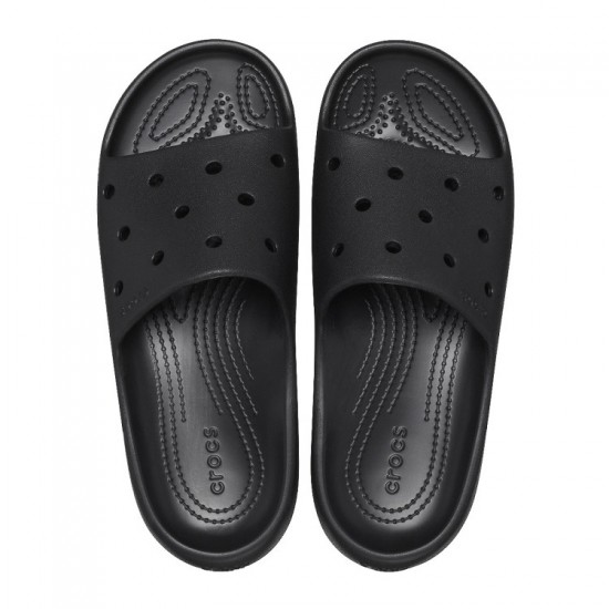 CROCS CLASSIC SLIDE V2 209401 001 ΜΑΥΡΟ