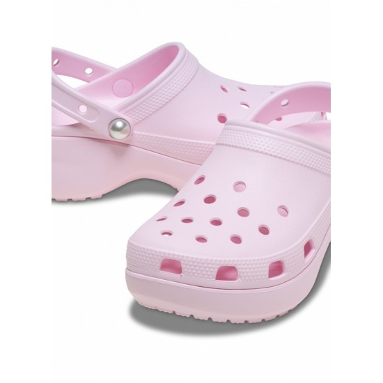 CROCS CLASSIC PLATFORM 211231 6ZW ΡΟΖ