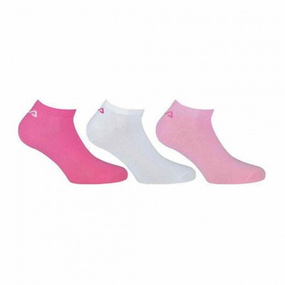 FILA INVISIBLE PLAIN 3PAIR F9100 ΡΟΖ ΛΕΥΚΟ ΦΟΥΞΙΑ