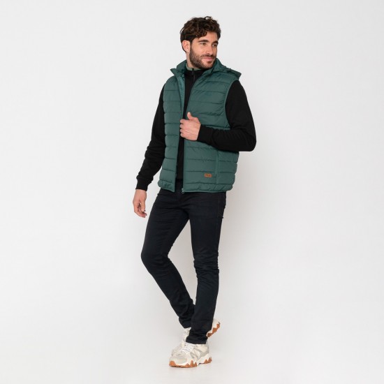 FILA JOHNITY ΑΜΑΝΙΚΟ JACKET APJC0022 ΠΡΑΣΙΝΟ