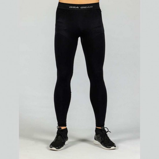 GSA MEN THERMAL LEGGINGS 1719147 ΜΑΥΡΟ