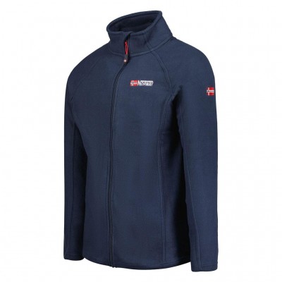 GEOGRAPHICAL NORWAY TUG FULL ZIP WU5214H ΜΠΛΕ