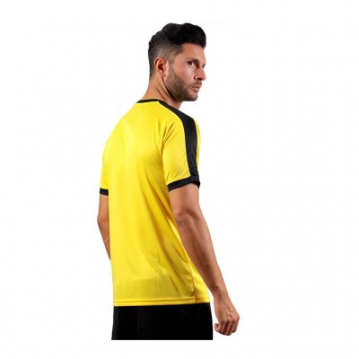 GIVOVA SHIRT REVOLUTION MAC04 0710 YELLOW BLACK