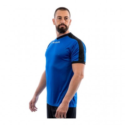 GIVOVA SHIRT REVOLUTION MAC04 0204 ROYAL BLUE