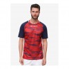 GIVOVA SHIRT PIXEL INTERLOCK MA035 1204 ΚΟΚΚΙΝΟ ΜΠΛΕ