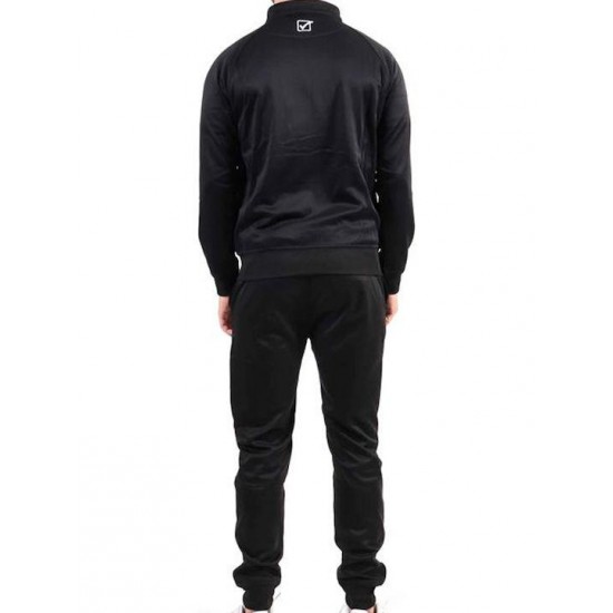 GIVOVA CUBA TRACKSUITE POLARFLEECE TR034 0010 ΜΑΥΡΟ