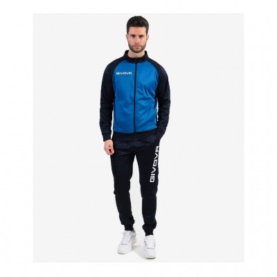 GIVOVA CUBA TRACKSUITE POLARFLEECE TR034 0204 ΡΟΥΑ ΜΠΛΕ
