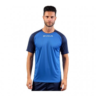 GIVOVA SHIRT CAPO MC MAC03 0204 ROYAL BLUE