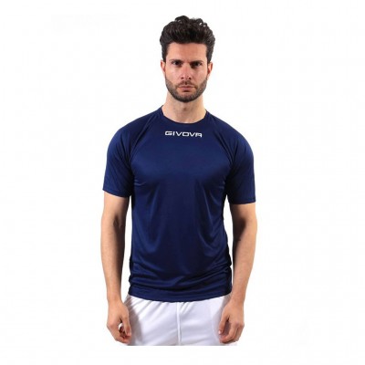 GIVOVA SHIRT CAPO MC MAC03 0004 BLUE