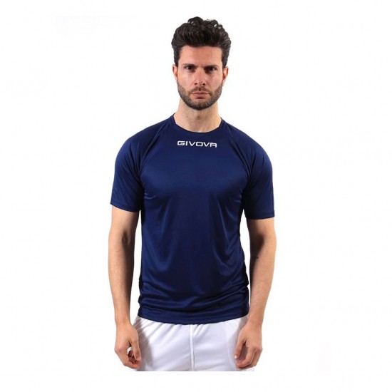 GIVOVA SHIRT CAPO MC MAC03 0004 BLUE