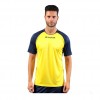 GIVOVA SHIRT CAPO MC MAC03 0704 YELLOW BLUE