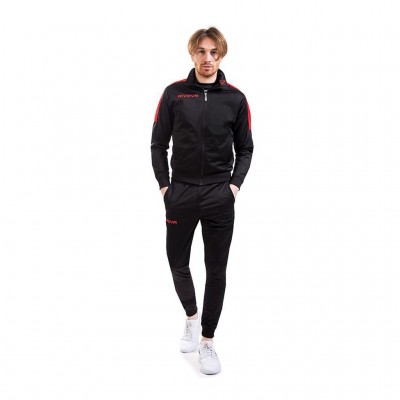 GIVOVA TUTA REVOLUTION TR033 1012 BLACK RED