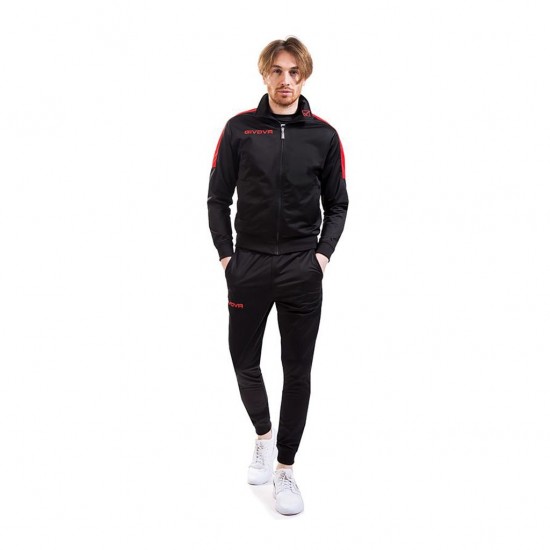GIVOVA TUTA REVOLUTION TR033 1012 BLACK RED