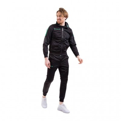 GIVOVA TUTA REVOLUTION TR033 1013 BLACK GREEN
