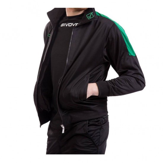 GIVOVA TUTA REVOLUTION TR033 1013 BLACK GREEN