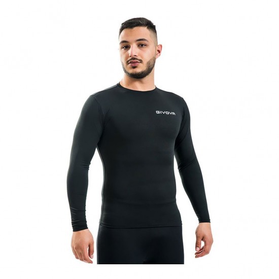 GIVOVA ELASTIC SHIRT MAE012 0010 ΜΑΥΡΟ
