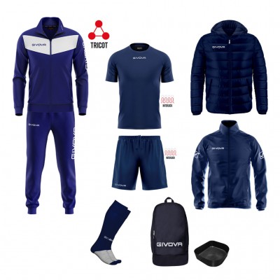 GIVOVA BOX ALMASPORT EDITION 71 ΜΠΛΕ ΛΕΥΚΟ/ΜΠΛΕ