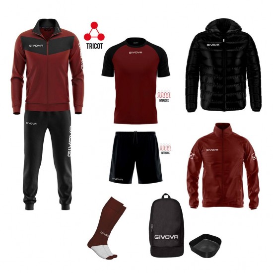 GIVOVA BOX ALMASPORT EDITION 71 ΜΠΟΡΝΤΟ ΜΑΥΡΟ