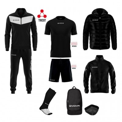 GIVOVA BOX ALMASPORT EDITION 71 ΜΑΥΡΟ ΛΕΥΚΟ