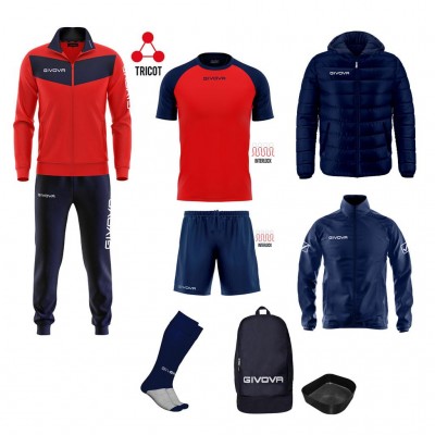 GIVOVA BOX ALMASPORT EDITION 71 ΚΟΚΚΙΝΟ ΜΠΛΕ