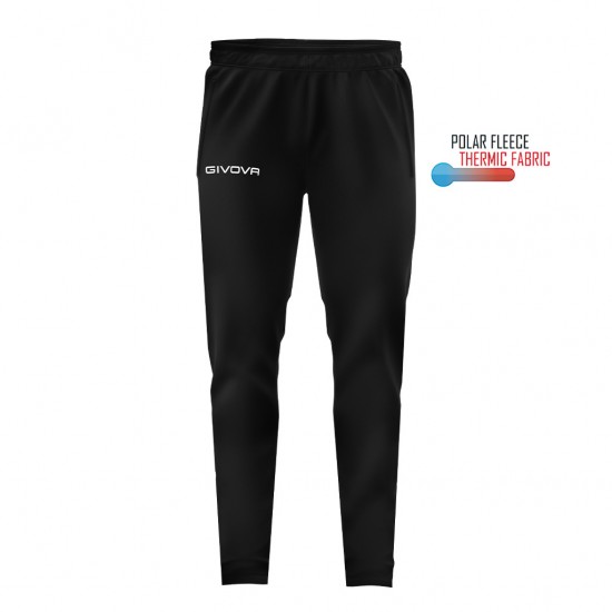 GIVOVA CUBA POLARFLEECE P023 0010 ΜΑΥΡΟ