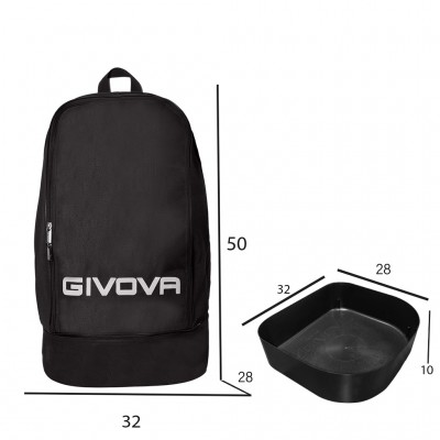 GIVOVA ZAINO GIVOVA SPORT BIG B007 0004 ΜΠΛΕ