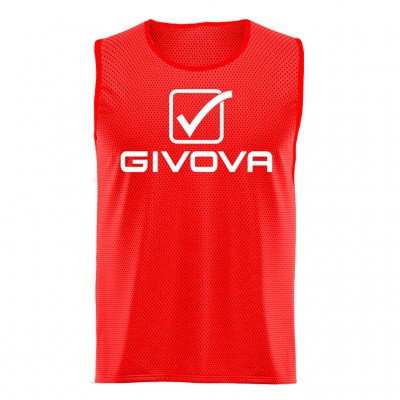 GIVOVA NEW ALLENAMENTO JACKET CT001 0012 ΚΟΚΚΙΝΟ