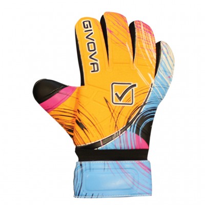 GIVOVA GLOVES NEW BRILLIANT GU010 0110 ΠΟΡΤΟΚΑΛΙ ΜΑΥΡΟ