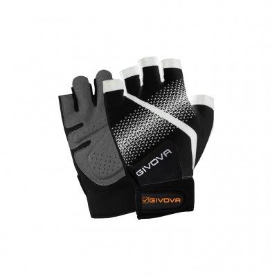 GIVOVA GLOVES GYM GU014 1010 ΜΑΥΡΟ