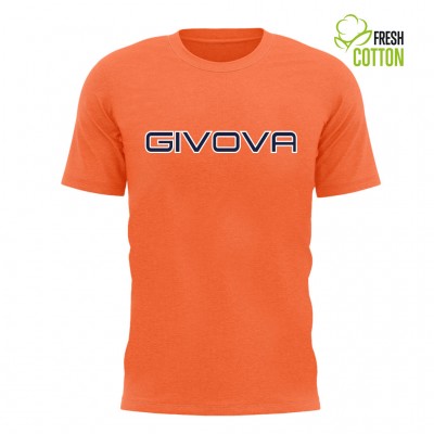 GIVOVA T-SHIRT SPOT SHORT SLEEVE MA008 0028 ΠΟΡΤΟΚΑΛΙ