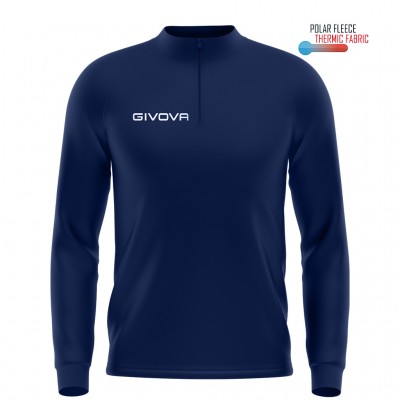 GIVOVA TECNICAL SHIRT HALF ZIP 500 MA023 0004 ΜΠΛΕ