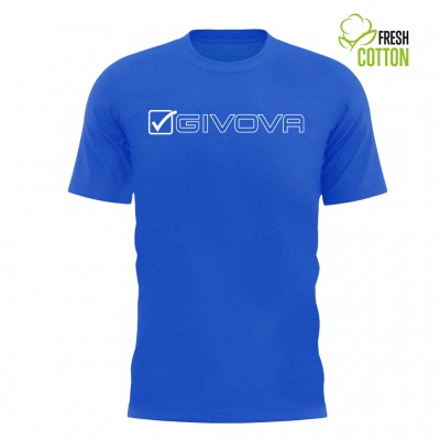 GIVOVA T-SHIRT COTONE MONDO MA033 0203 ΡΟΥΑ ΛΕΥΚΟ