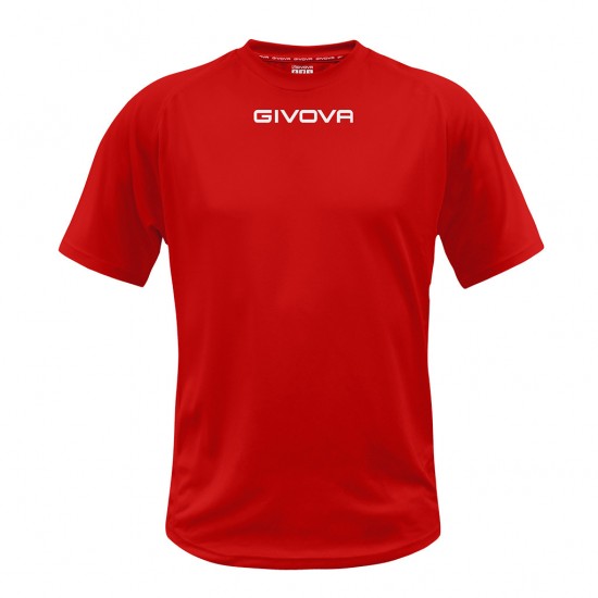 SHIRT GIVOVA MAC01 0012 RED